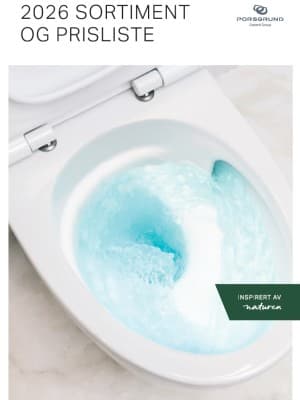 Porsgrund sortiment og prisliste Porsgrund sortiment og prisliste